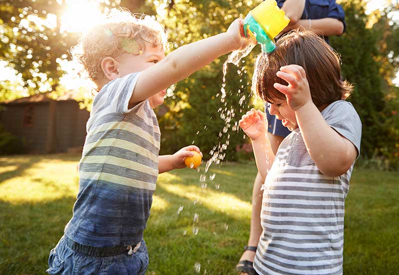 Juegos con agua